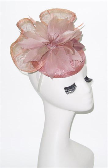 4350. Шляпка таблетка Сильвия. Кофе 4350 - фото 23337